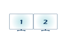 Поддержка двух экранов